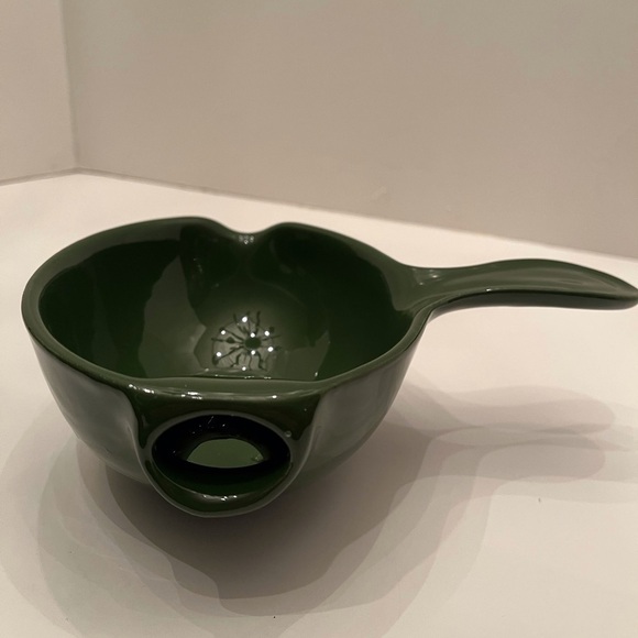 Vintage MCM Pottery Gravy Separator 1950s - Picture 4 of 7